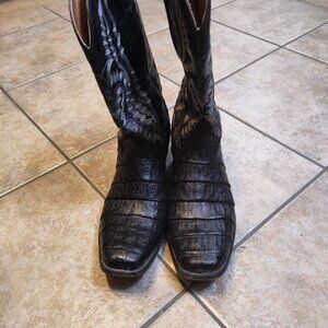 Dan Post cayman alligator boots